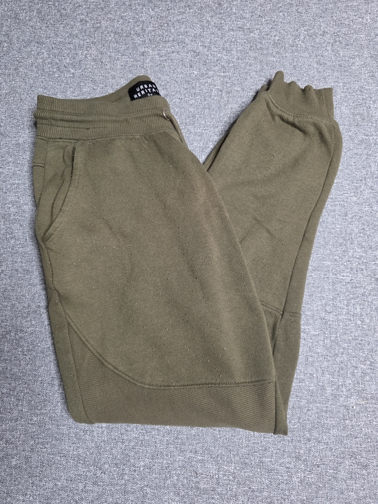 Urban Heritage Other - Urban Heritage Mens Olive Green Biker Jogger Sweatpants Size Small S